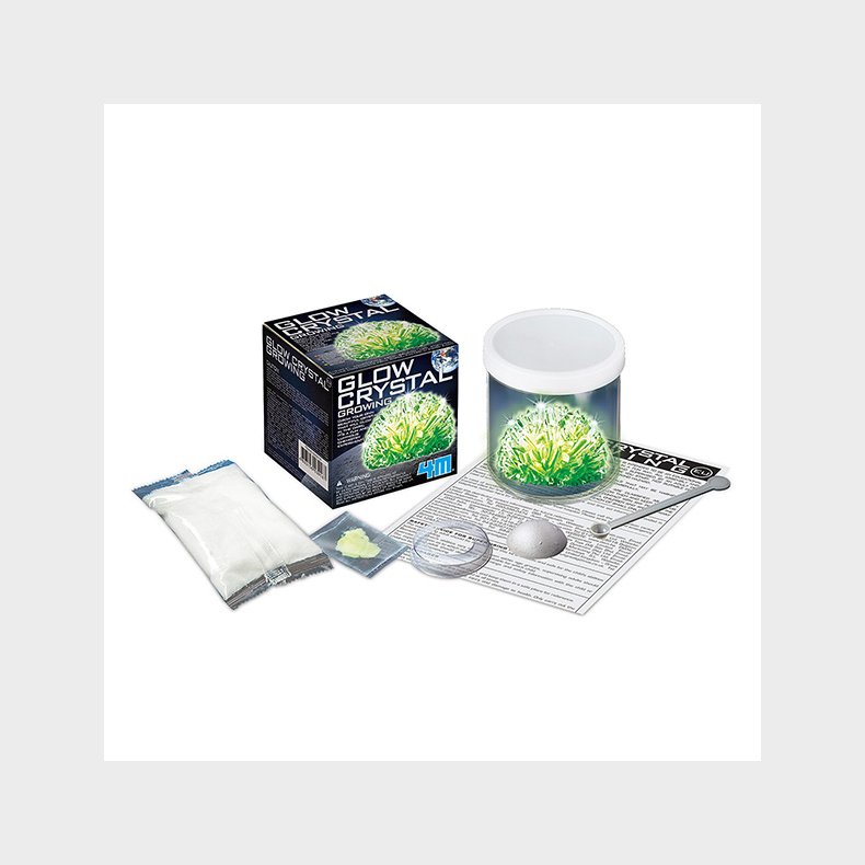 4M | Krystaldyrkning - Glow-in-the-dark