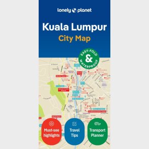 Kuala Lumpur City Map - Lonely Planet  - English book