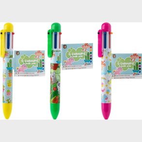 Kuglepen Med 6 Farver