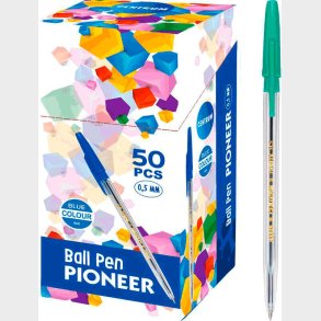 Kuglepen Med Htte Grn 0,5 Mm - Centrum