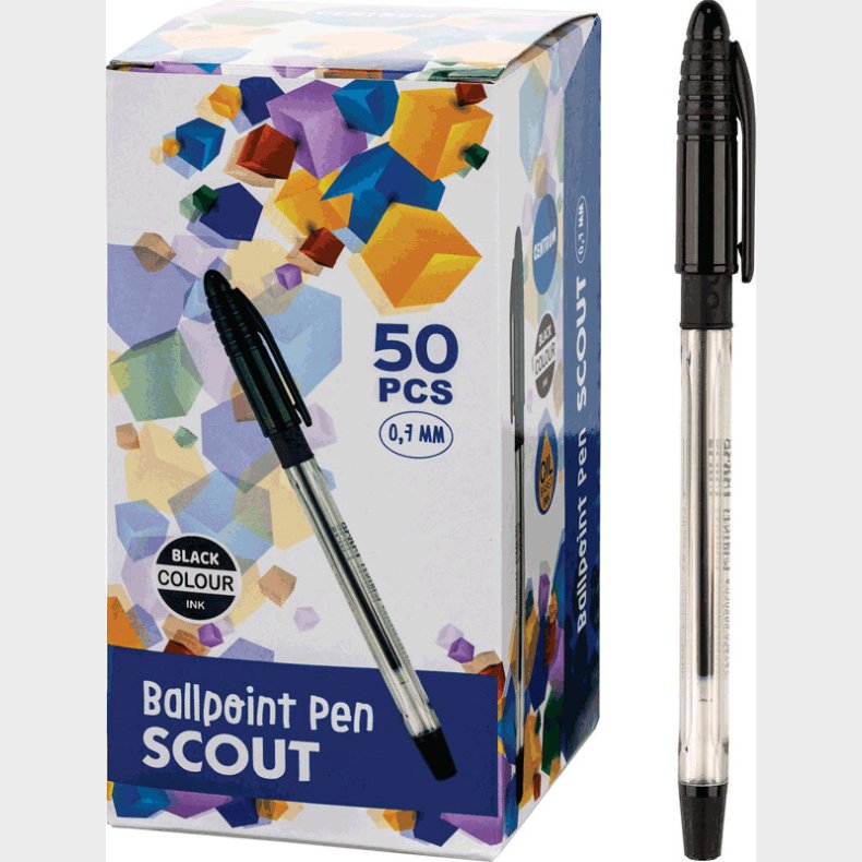 Kuglepen Med Htte - Sort - Centrum