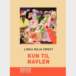 Kun Til Navlen (storskrift) - Linea Maja Ernst - Bog