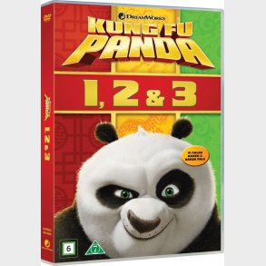 Kung Fu Panda 1-3 Box - DVD - Film
