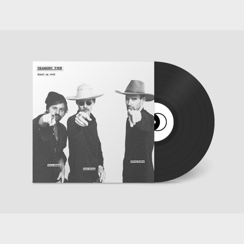 Skammens Vogn - Kunst Og Rock - Vinyl Lp