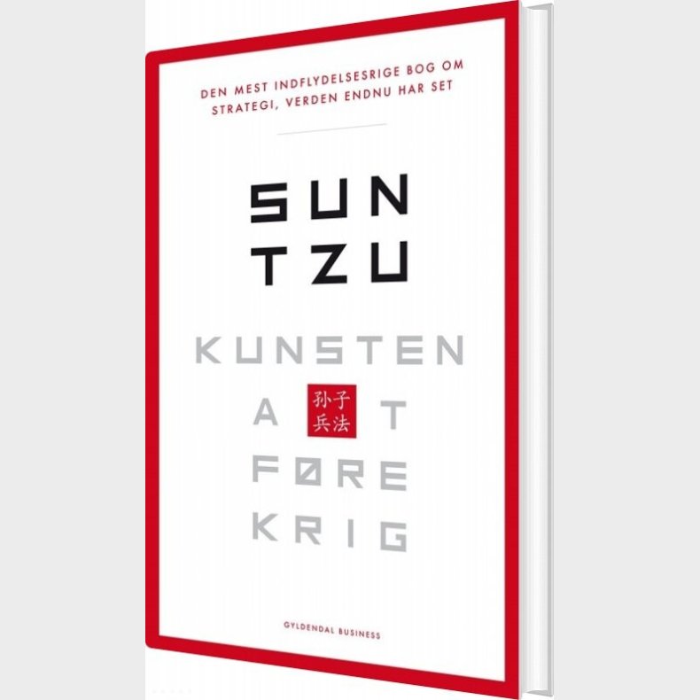 Kunsten At Fre Krig - Sun Tzu - Bog