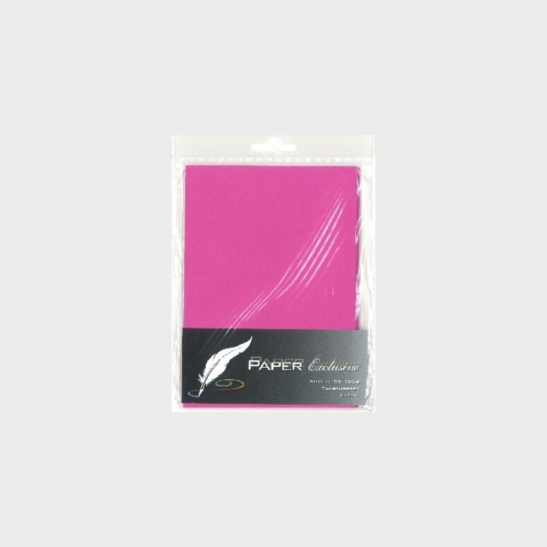 Kuvert C6 120g Cerise Tekstureret 10stk. - 912 - Paper Exclusive