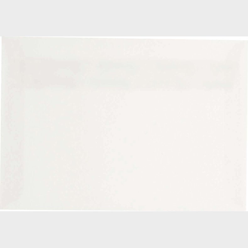 Kuvert - Kuvert Str. 11,4x16,2 Cm - 120 G - Rhvid - 50 Stk.
