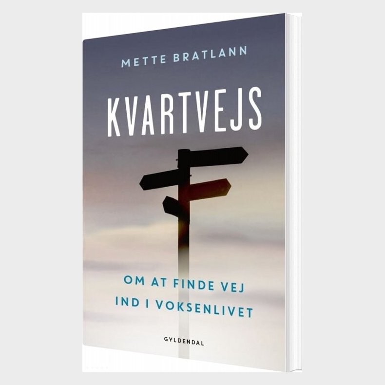 Kvartvejs - Mette Bratlann - Bog