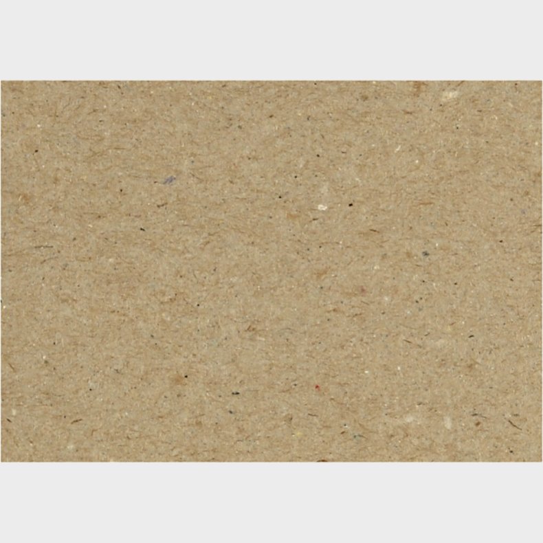 Kvistkarton - 46x32 Cm - 225 G - Gr Brun - 125 Ark