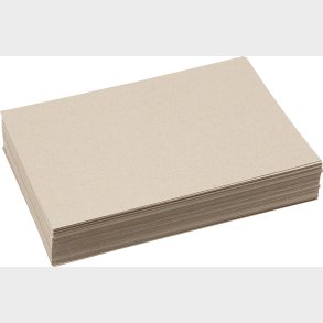 Kvistkarton - A4 - 225 G - Gr Brun - 125 Ark
