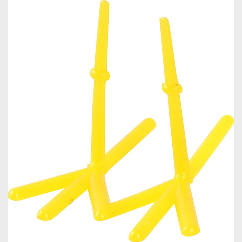 Kyllingefdder - H 28 Mm - L 37 Mm - Gul - 50 Stk.