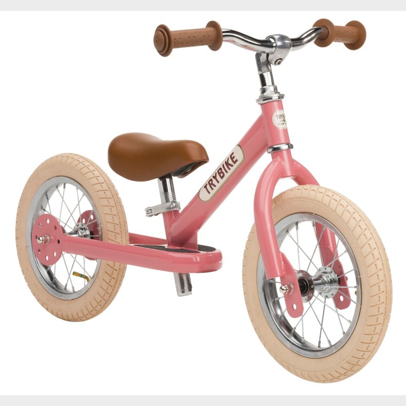 Trybike | L�becykel - Trybike med to hjul, Rosa
