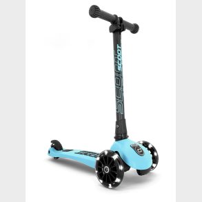 Scoot & Ride | Lbehjul - Highwaykick 3 m. LED, Blueberry