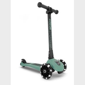 Scoot & Ride | Lbehjul - Highwaykick 3 m. LED, Forest