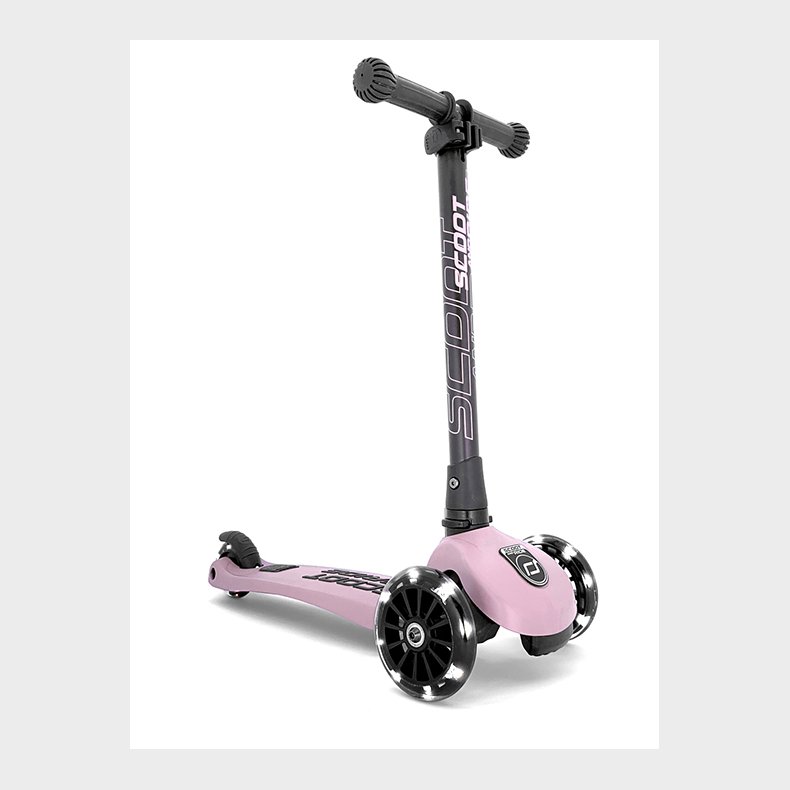 Scoot & Ride | Lbehjul - Highwaykick 3 m. LED, Rose