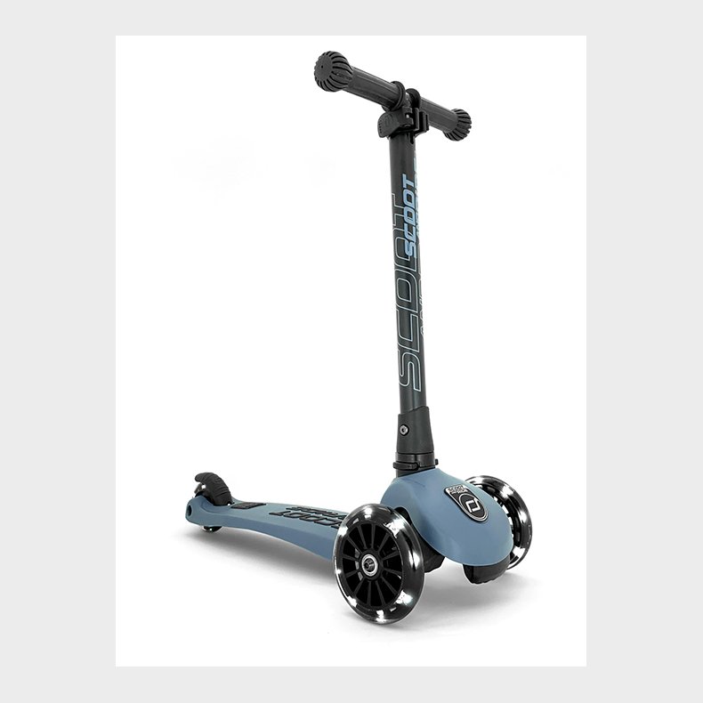 Scoot & Ride | Lbehjul - Highwaykick 3 m. LED, Steel