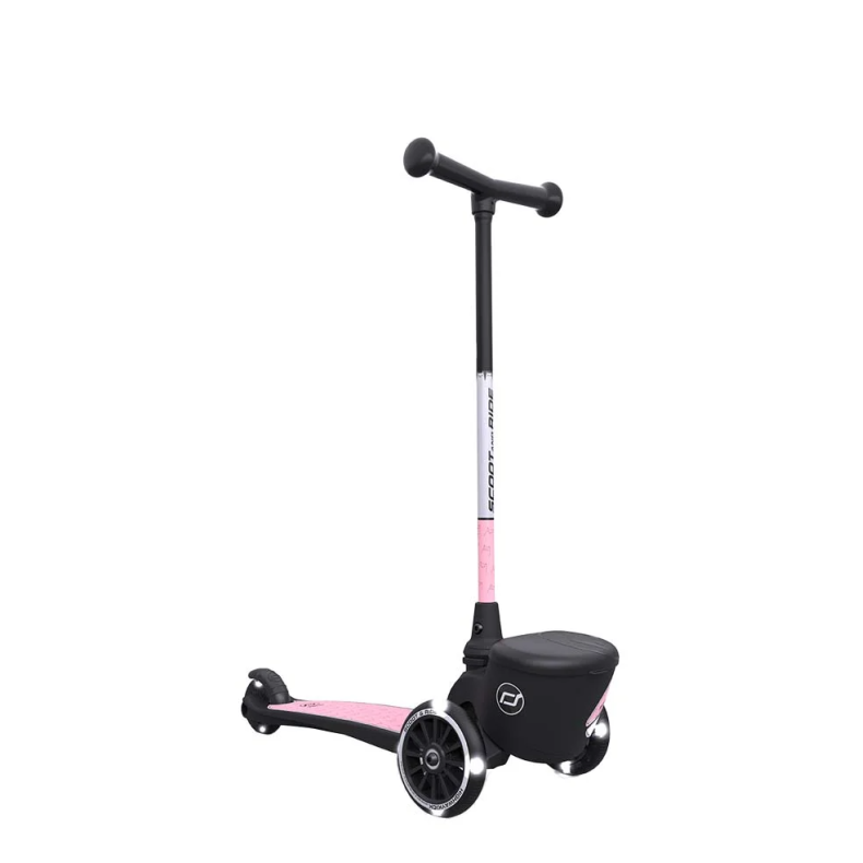 Scoot & Ride | Lbehjul - Highwaykick 2 Lifestyle m. LED, Rose