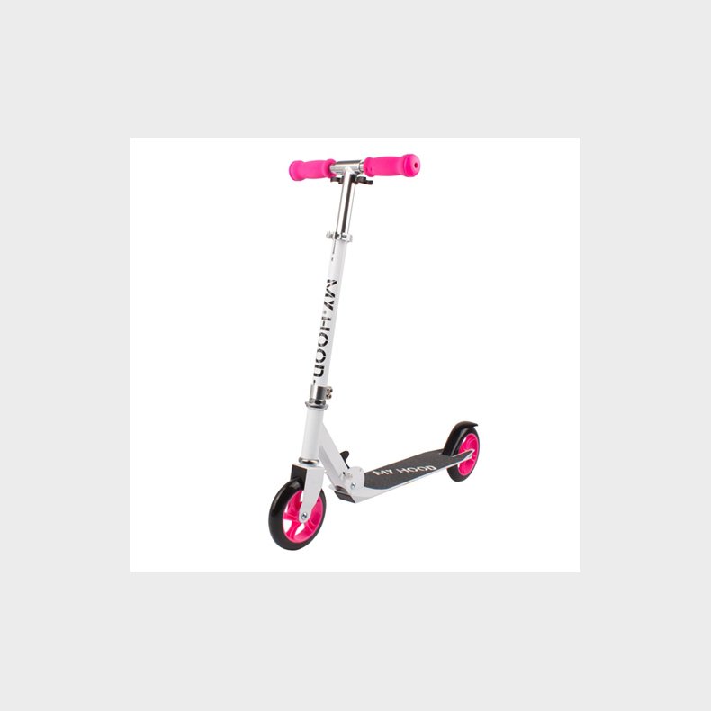 My Hood | Lbehjul - My Hood 145 mm. Hvid/Pink