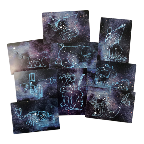 Roylco | Lr stjernebilleder - Plakat + kort, 54 stk