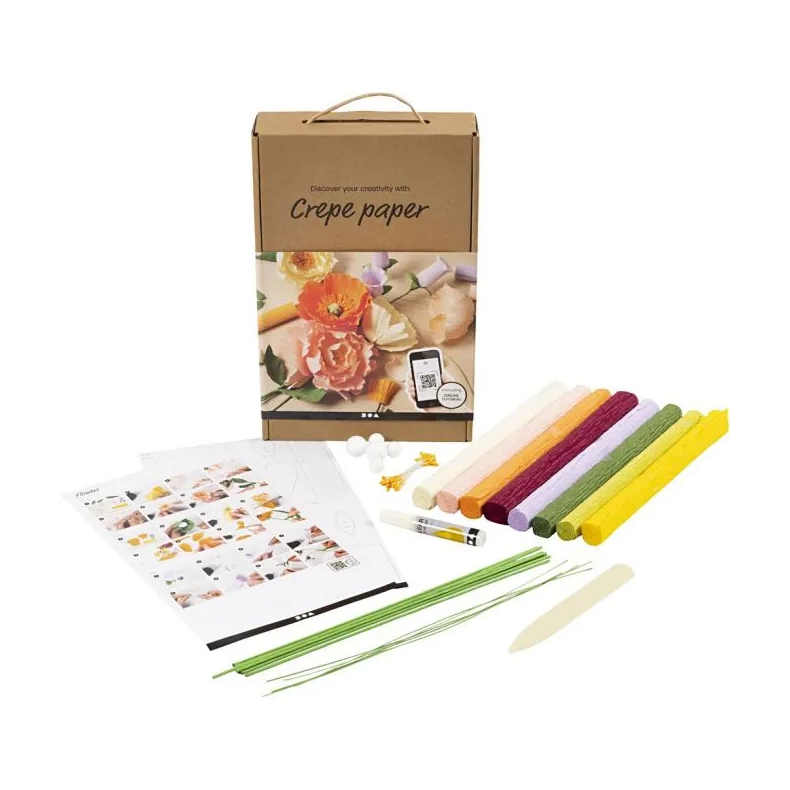 Creativ Company | Lringsst - Crepepapirblomster