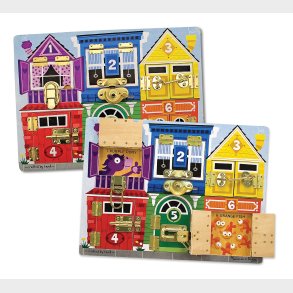 Melissa & Doug | Lsebrt - lsehus med dyr