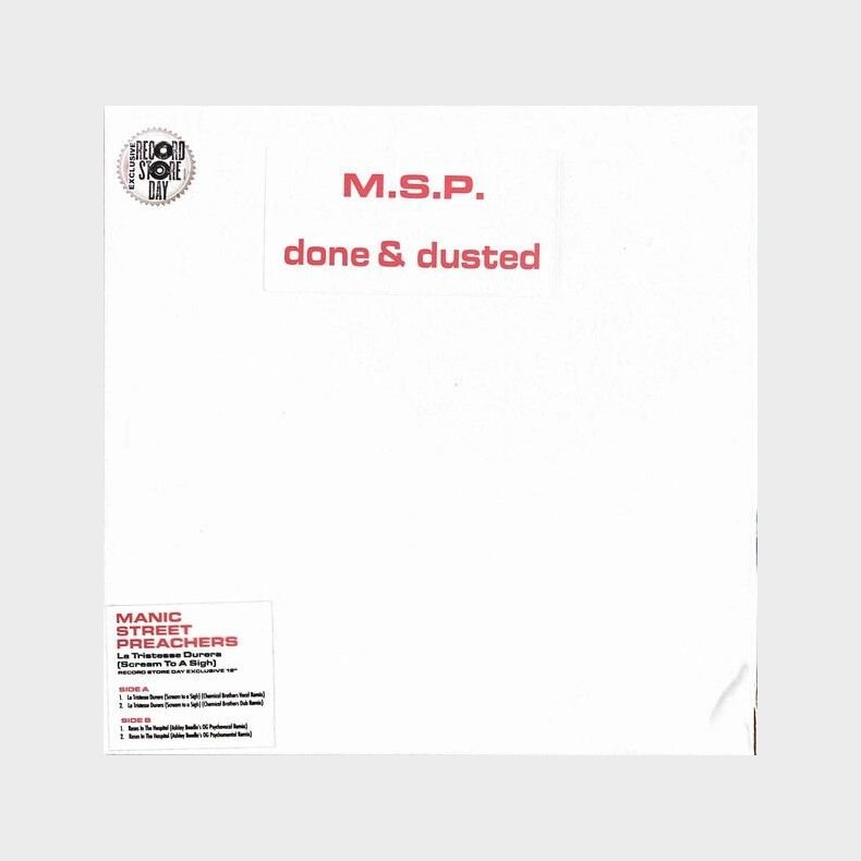 Manic Street Preachers - La Tristesse Durera - Scream To A Sigh - Vinyl Lp