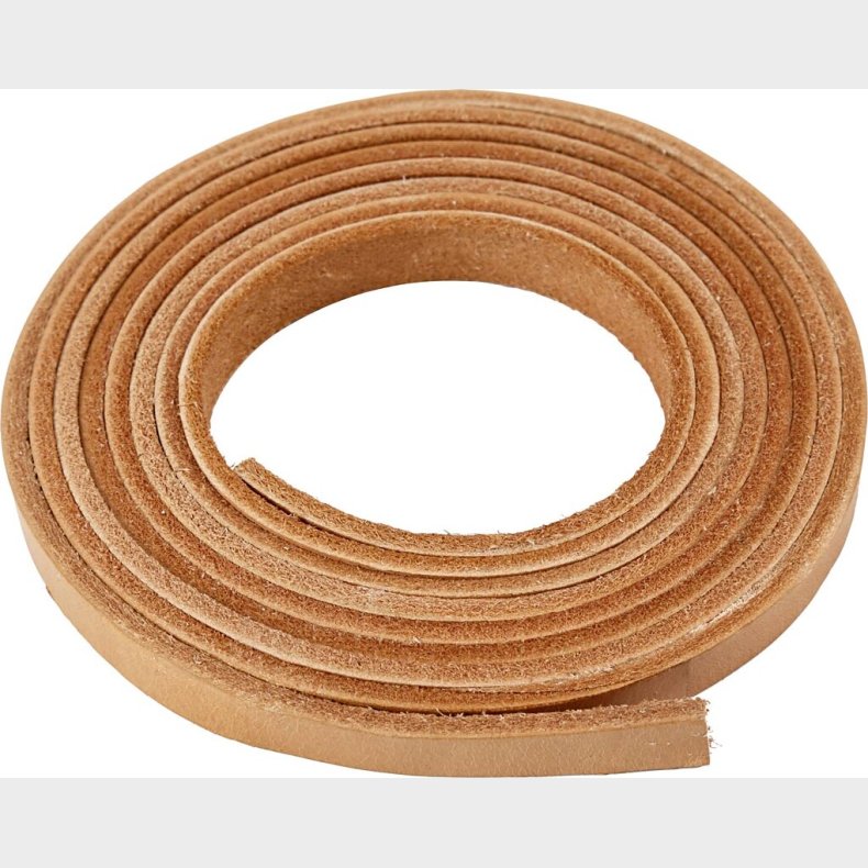 Lderbnd - B 10 Mm - Tykkelse 3 Mm - Natur - 2 M