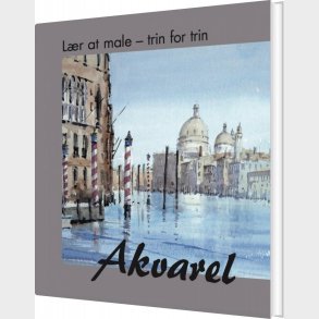 L�r At Male Trin For Trin - Akvarel - Bog