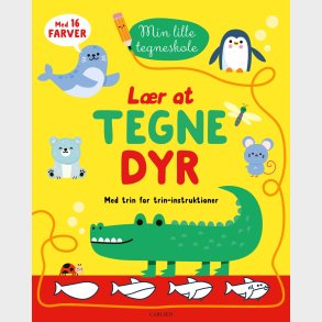 L�r At Tegne Dyr - Med Trin For Trin-instruktioner - Bog