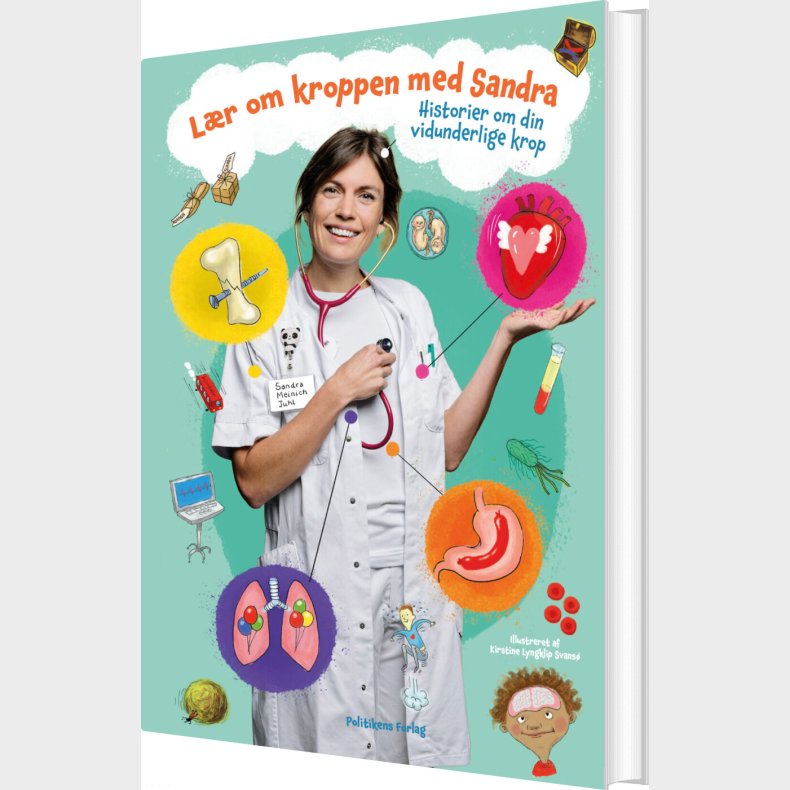 L�r Om Kroppen Med Sandra - Sandra Meinich Juhl - Bog