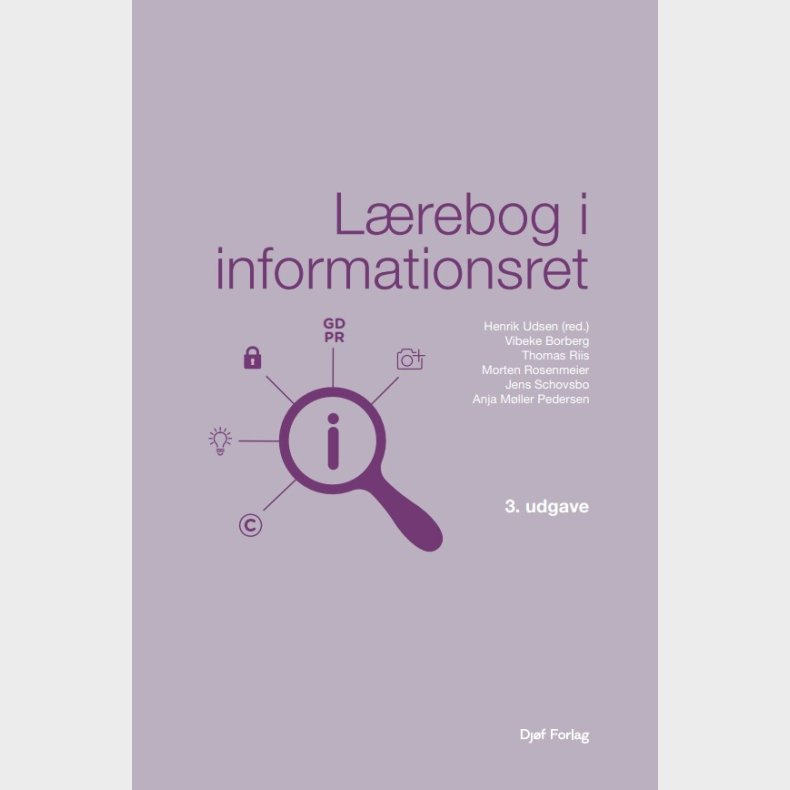L�rebog I Informationsret - Thomas Riis - Bog