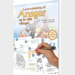 L�rermateriale Til Ansgar Og De Vilde Vikinger - Mette Felbo - Bog
