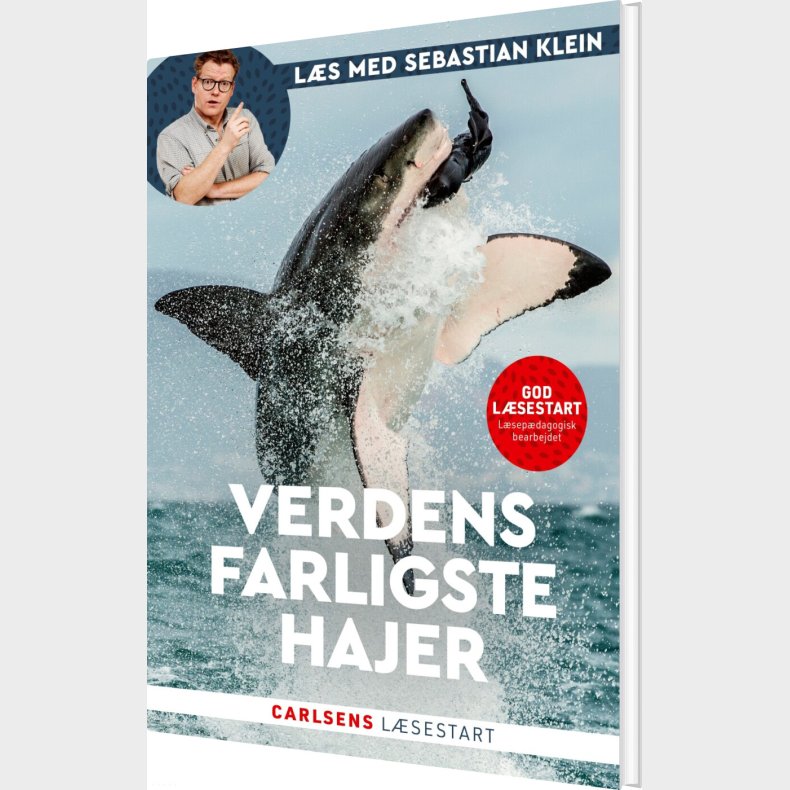 L�s Med Sebastian Klein - Verdens Farligste Hajer - Sebastian Klein - Bog
