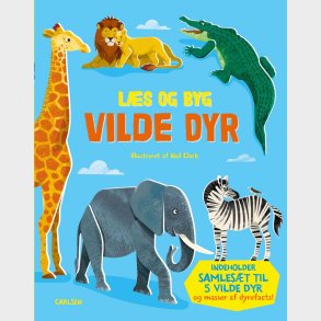 Ls Og Byg Vilde Dyr - Bog