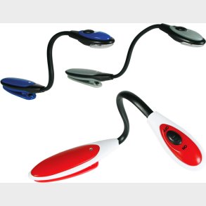 L�selampe Med Klemme - Tr�dl�s - Led Inkl. Batterier