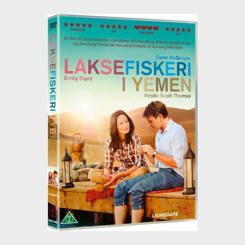 Salmon Fishing In The Yemen / Laksefiskeri I Yemen - DVD - Film