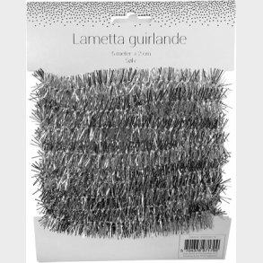 Lametta - Guirlande - Slv - 2 Cm X 5 M