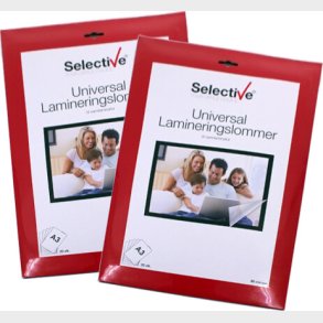 Lamineringslomme A3 80 Micron 20 Stk