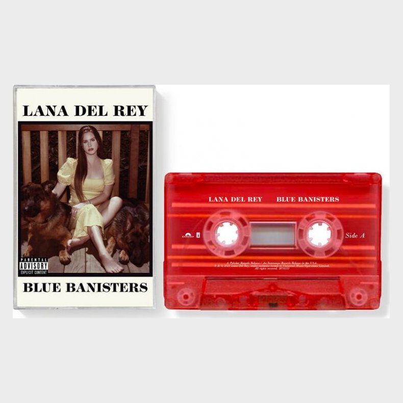 Lana Del Rey: Blue Banisters - Kassetteb�nd R�d