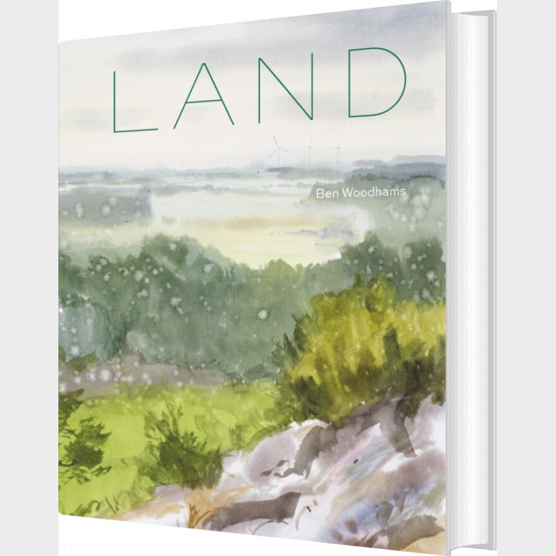 Land: 52 G�ture Fra Solopgang Til Solnedgang Rundt P� Bornholm - Ben Woodhams - Bog