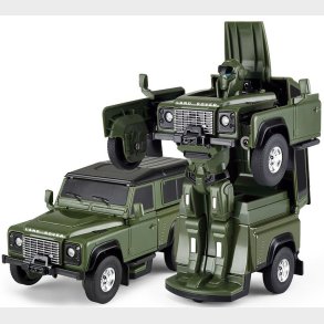 Land Rover Defender 2-i-1 Transform Robot Bil