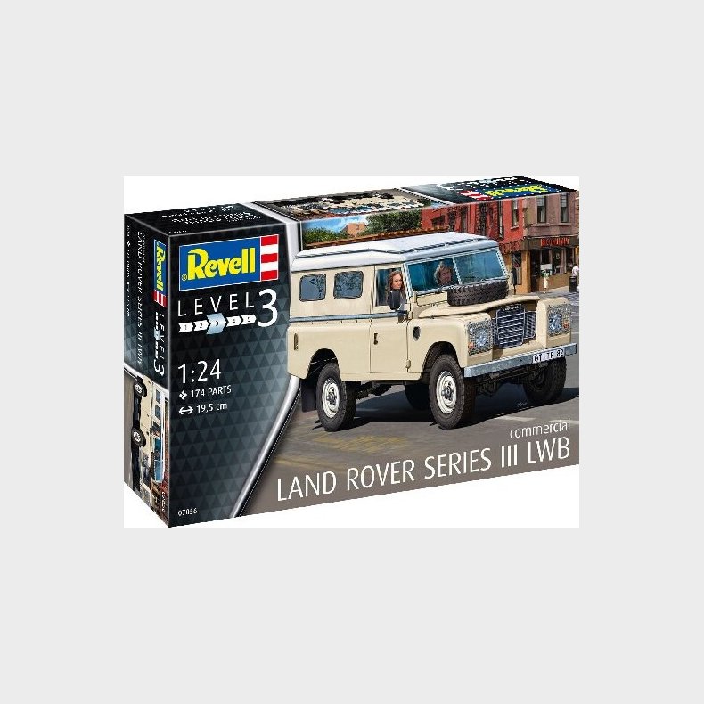 Revell - Land Rover Series Iii Lwb Modelbil Bygges�t - 07056