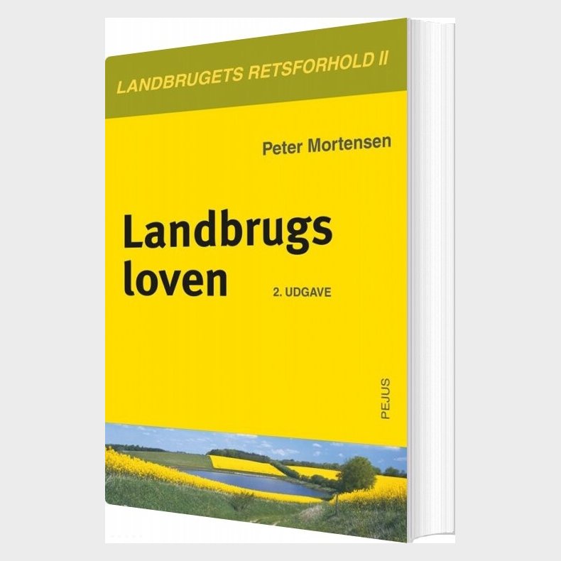 Landbrugsloven - Peter Mortensen - Bog