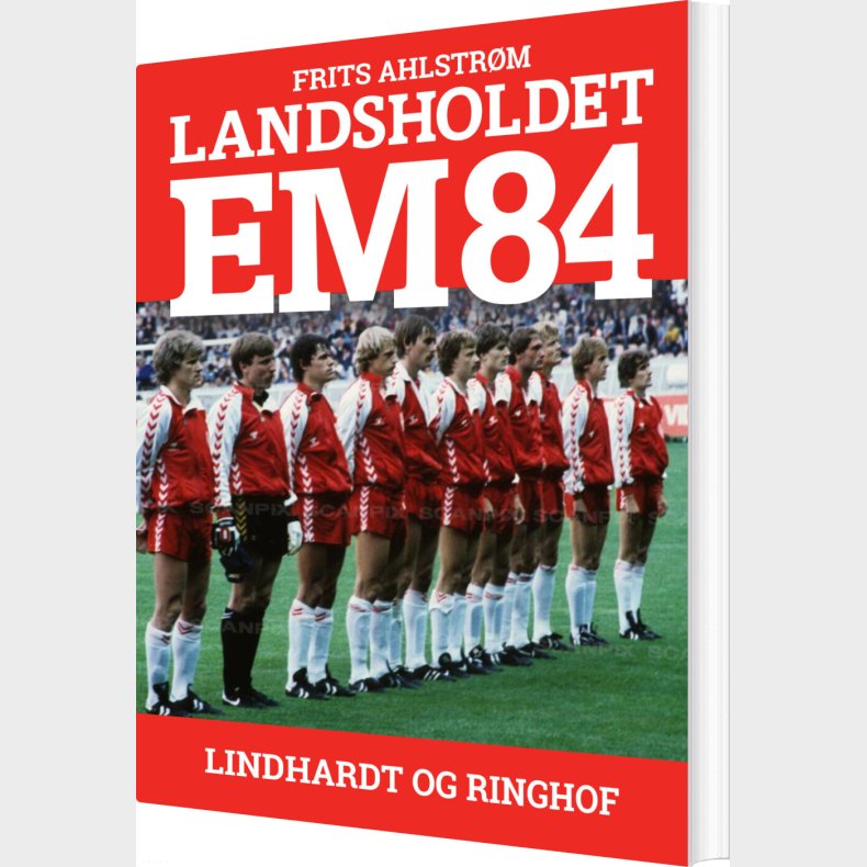 Landsholdet Em 84 - Frits Ahlstr�m - Bog