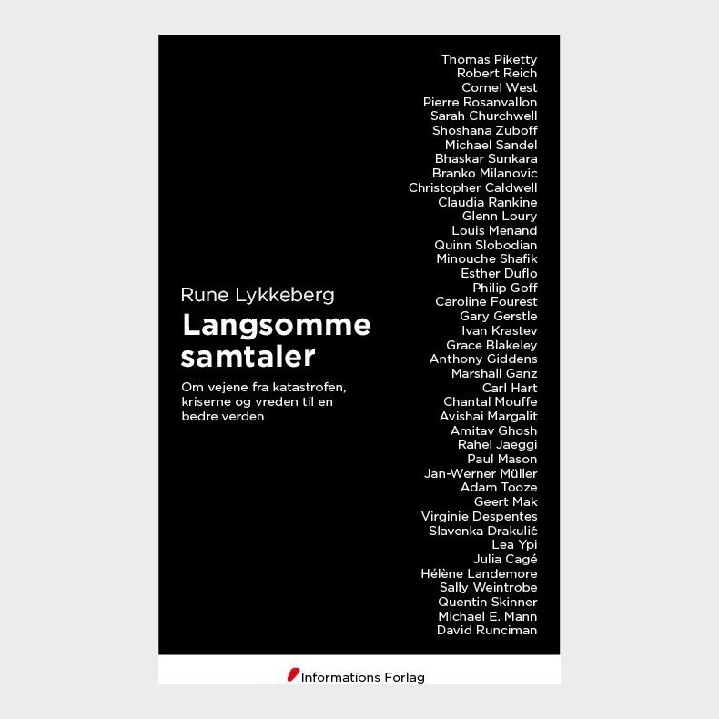 Langsomme Samtaler - Rune Lykkeberg - Bog