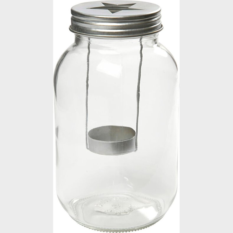 Lanterne - H 18 Cm -  10 Cm - 1 Stk.