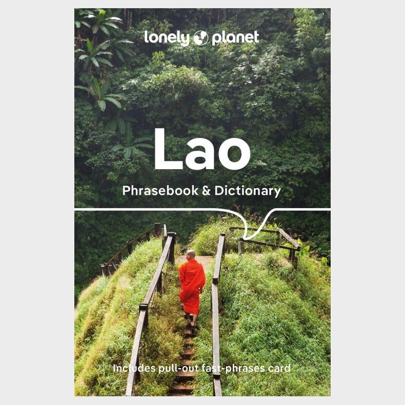 Lao Phrasebook & Dictionary - English book