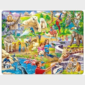 Larsen puslespil - Zoo, 48 brikker