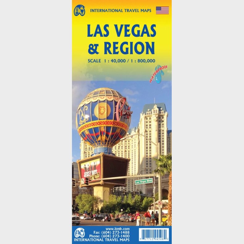 Las Vegas & Region - English book