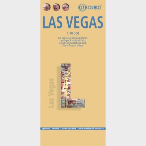 Las Vegas - Borch Maps - English book